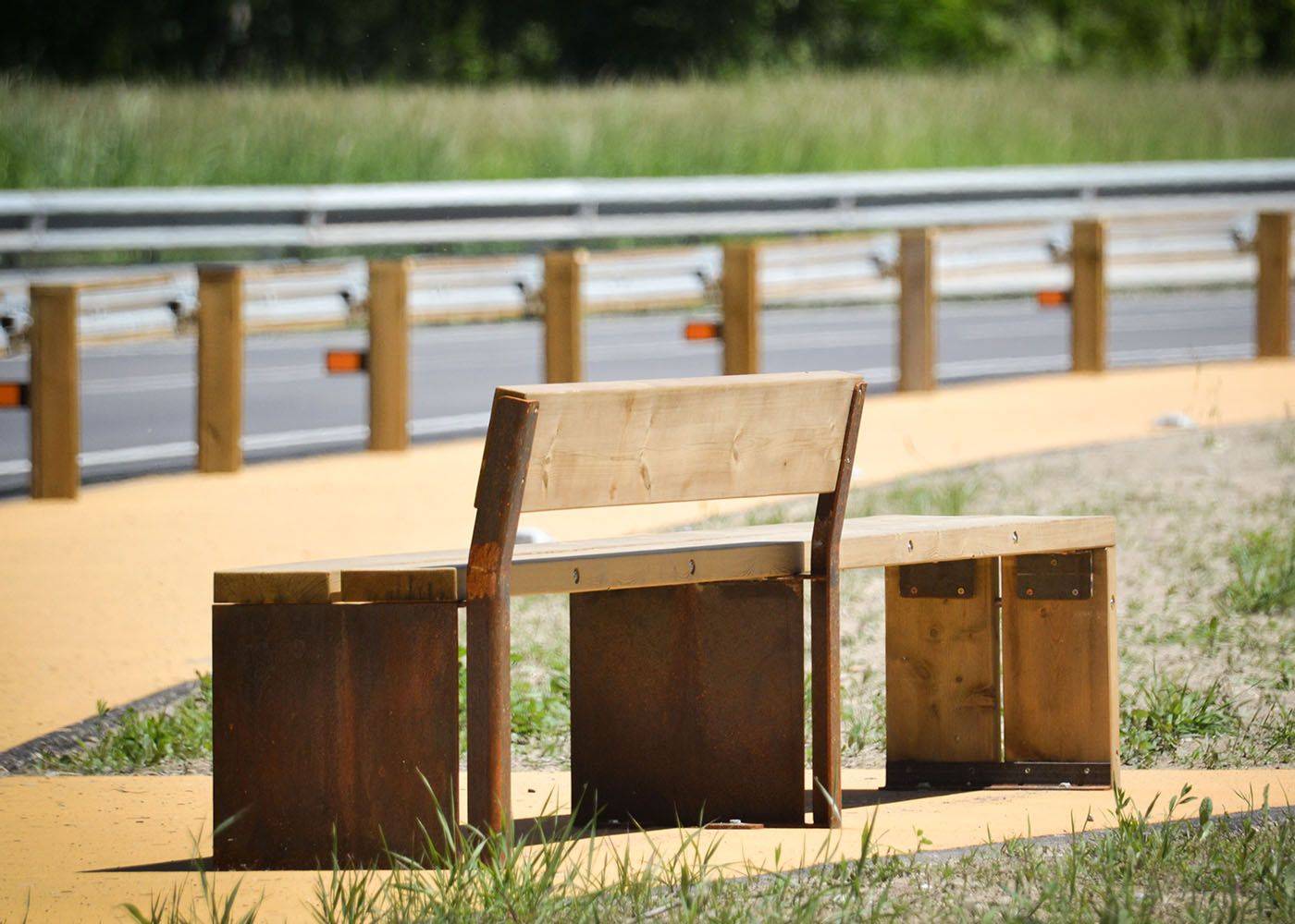 Benito Gavarres Park Bench