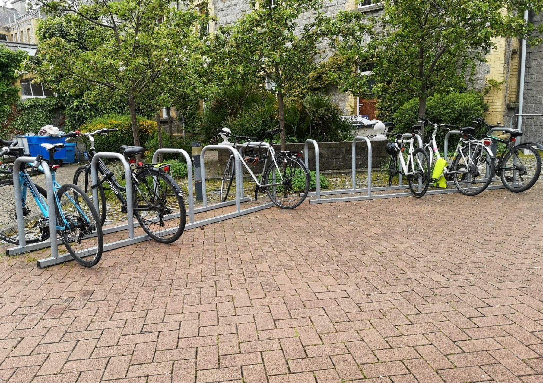 Sheffield Style Toast Rack Bike Stand (5-10 bikes)