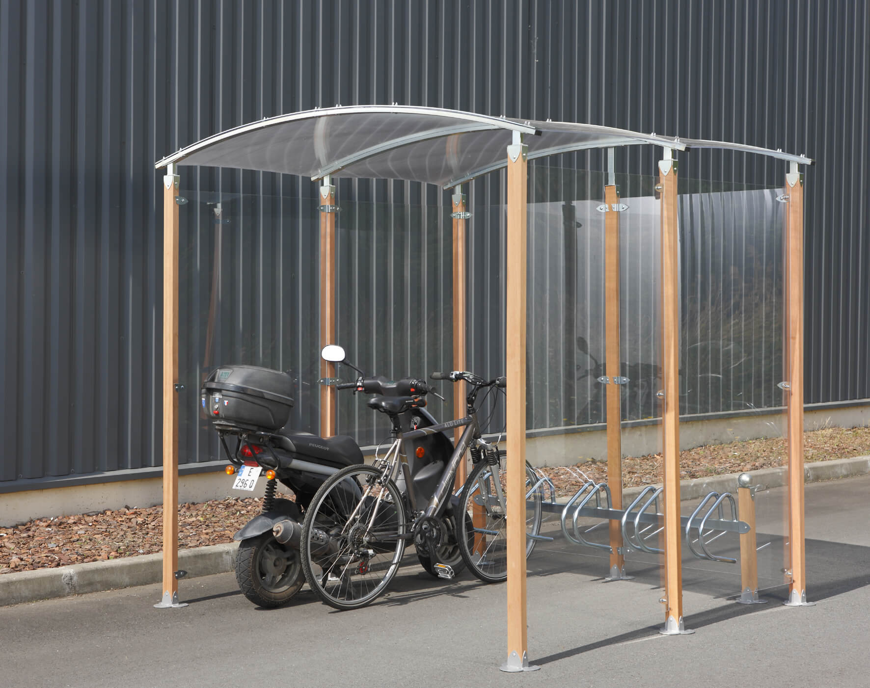 Boston Bike Shelter