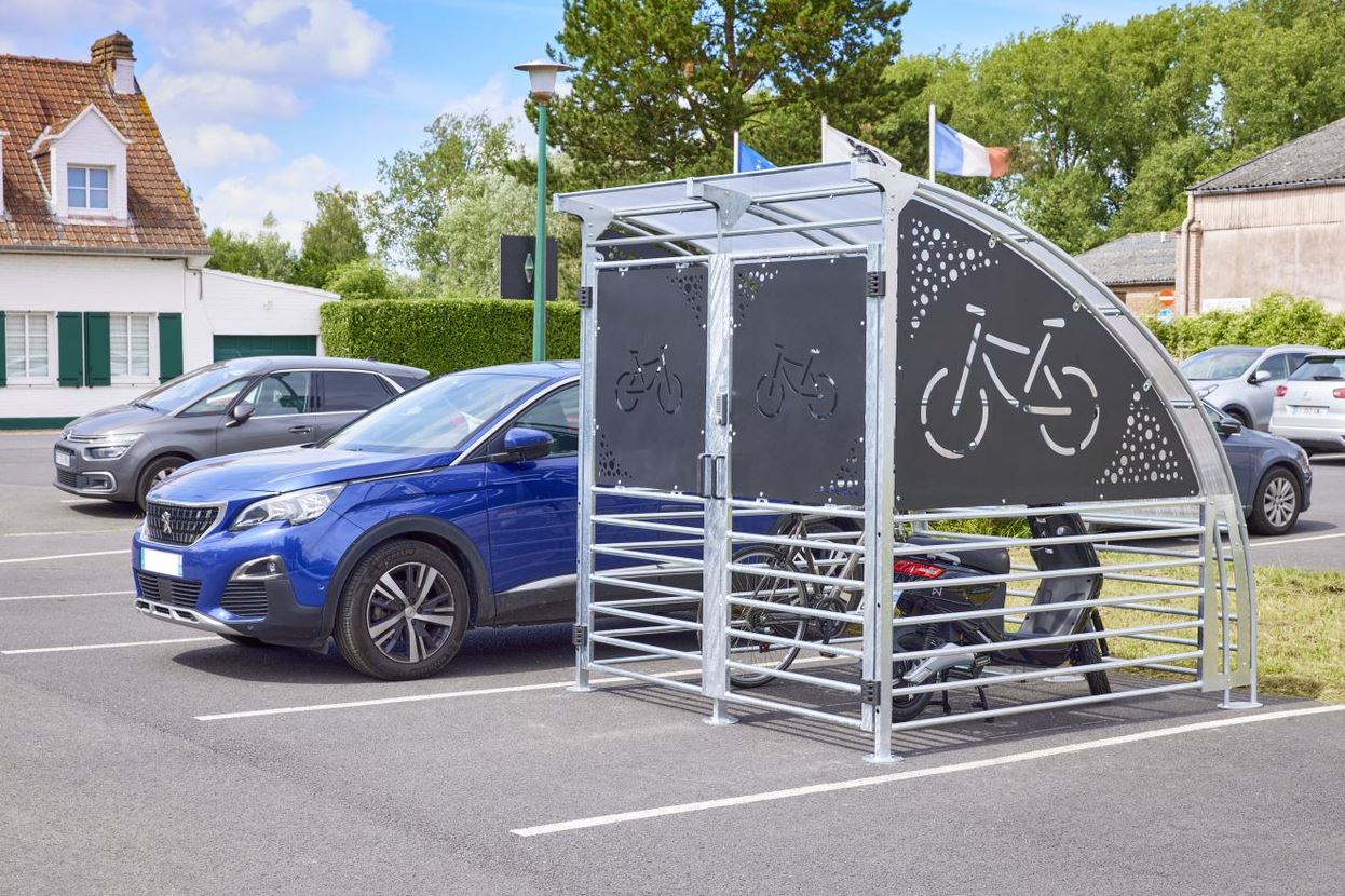 Calais Compact Secure Cycle Shelter