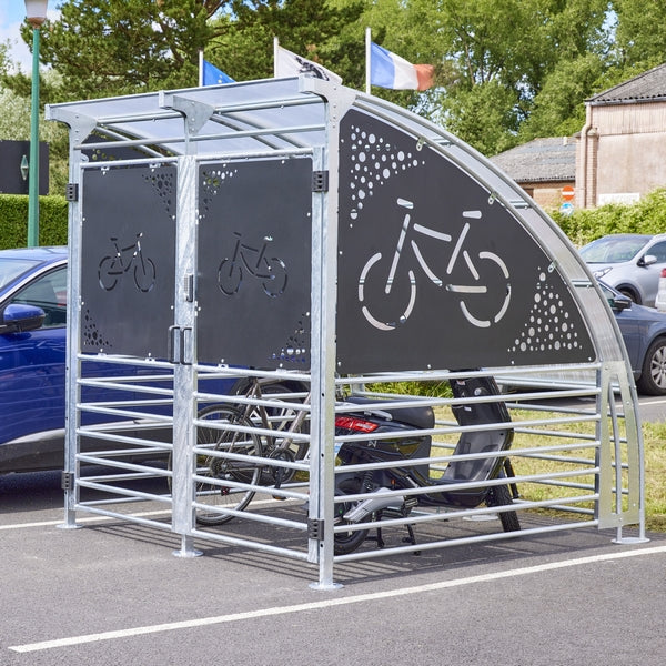 Calais Compact Secure Cycle Shelter