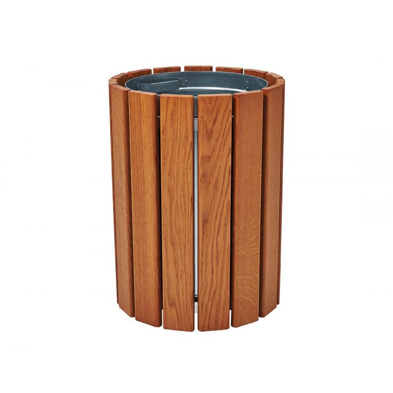 Cologne Wooden Litter Bin