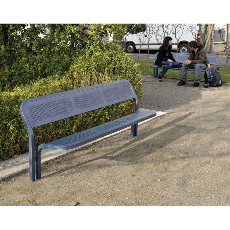 Conviviale Steel Bench