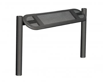 Estoril Perch Seat - Stainless Steel Top