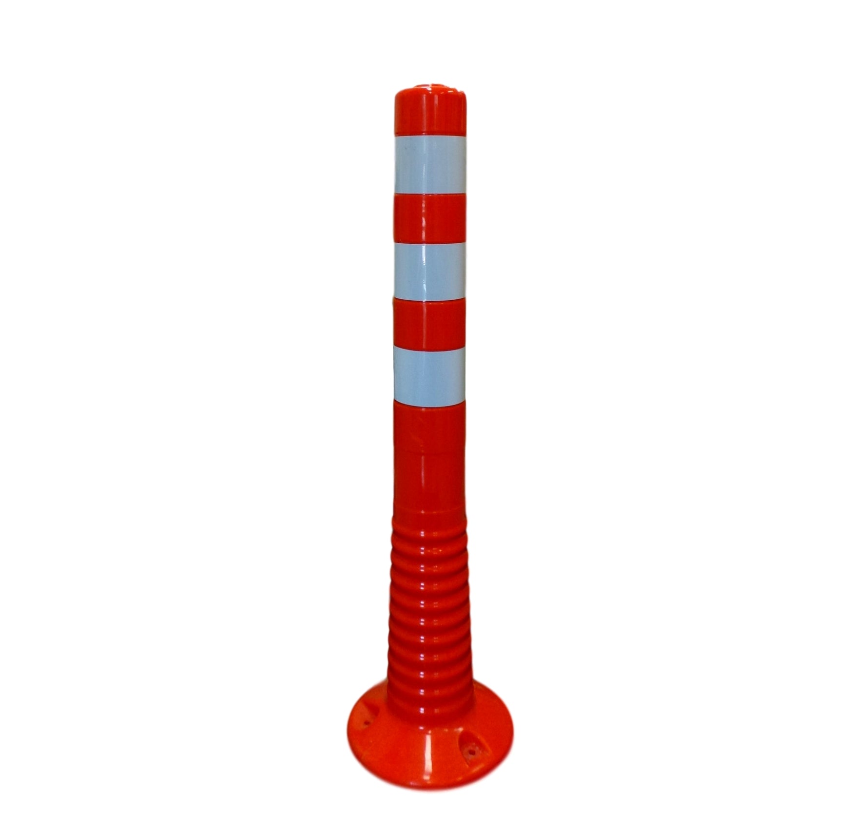 Flexbrite™ Flexible Bollard 750mm (Orange/White)