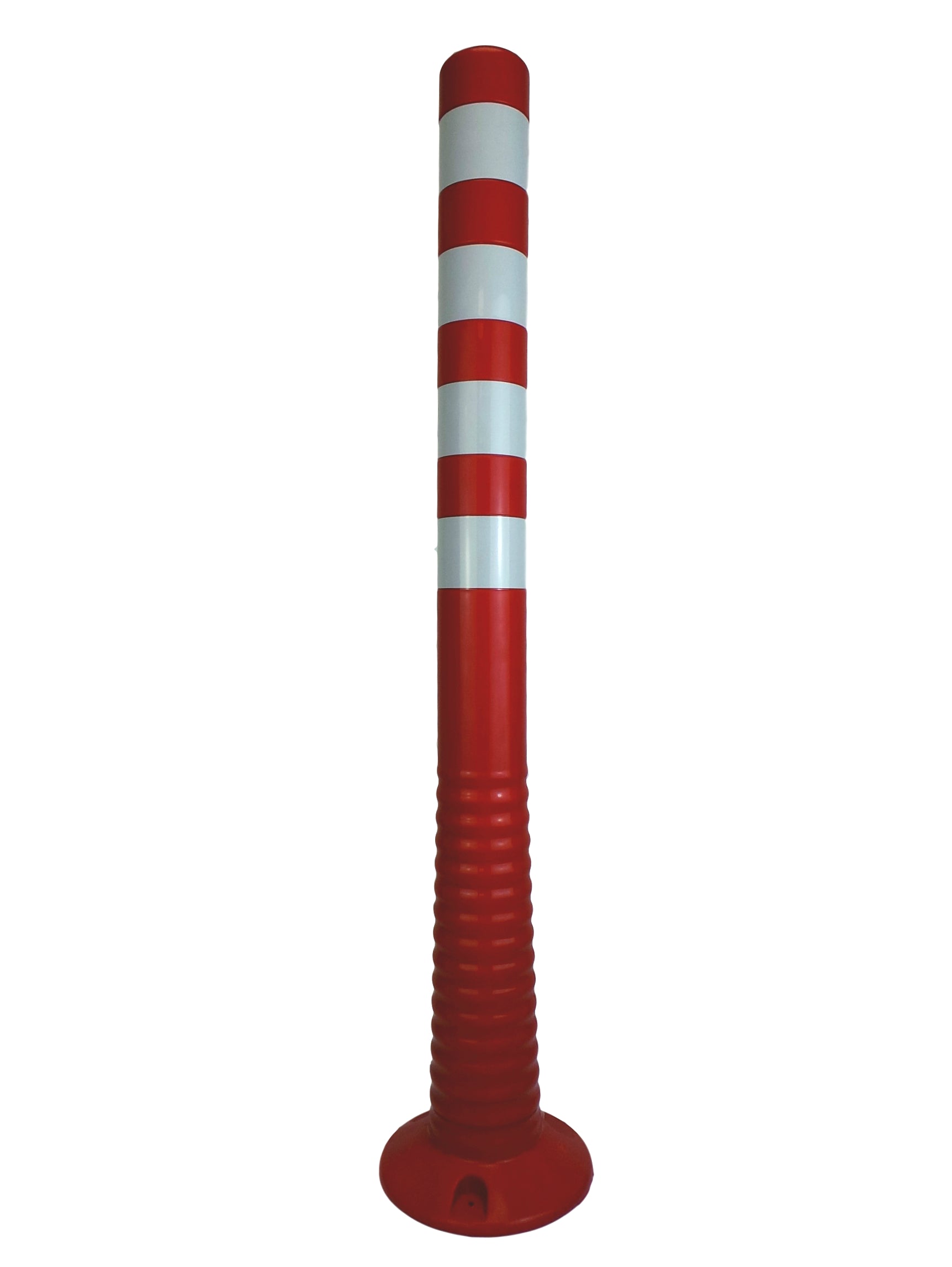 Flexbrite Flexible Bollard 1000mm Red White