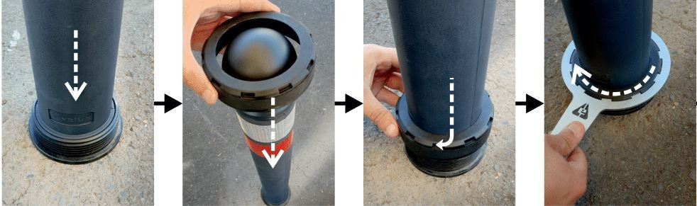 Flexbrite™ Metro Flexible Bollard