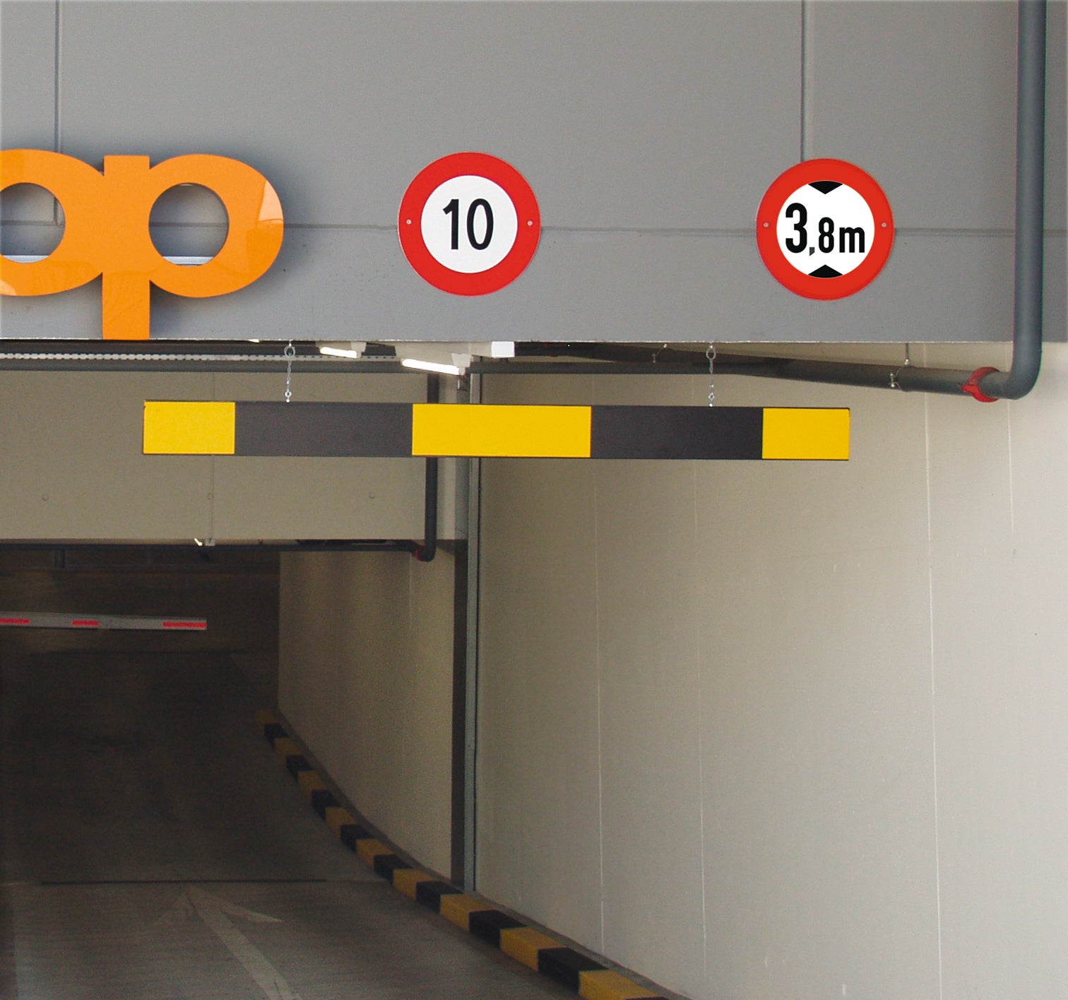 Height Restriction Barriers Reflective