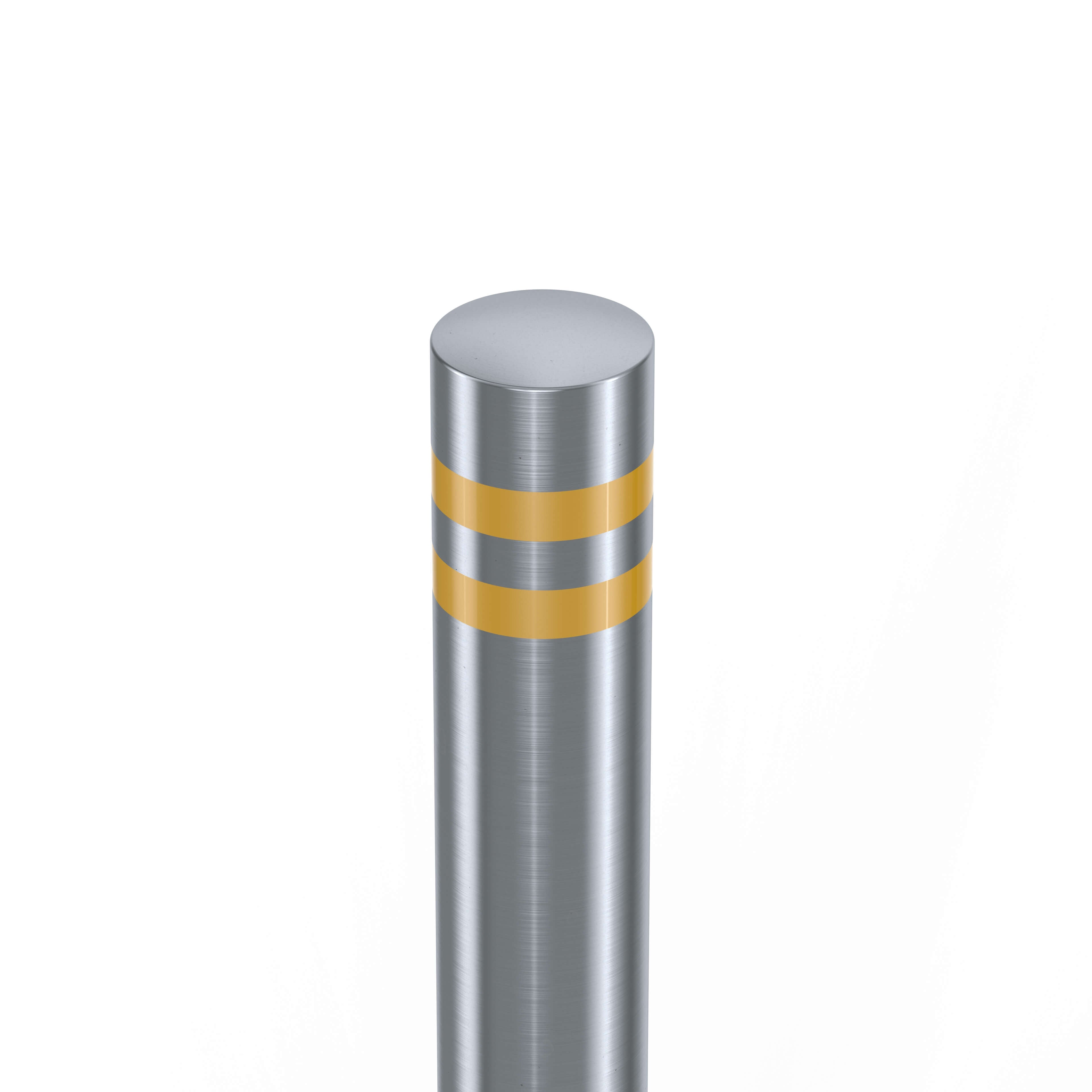 Mercury Semi-Dome Stainless Steel Bollard Part M (Ø 114mm Surface Mount)