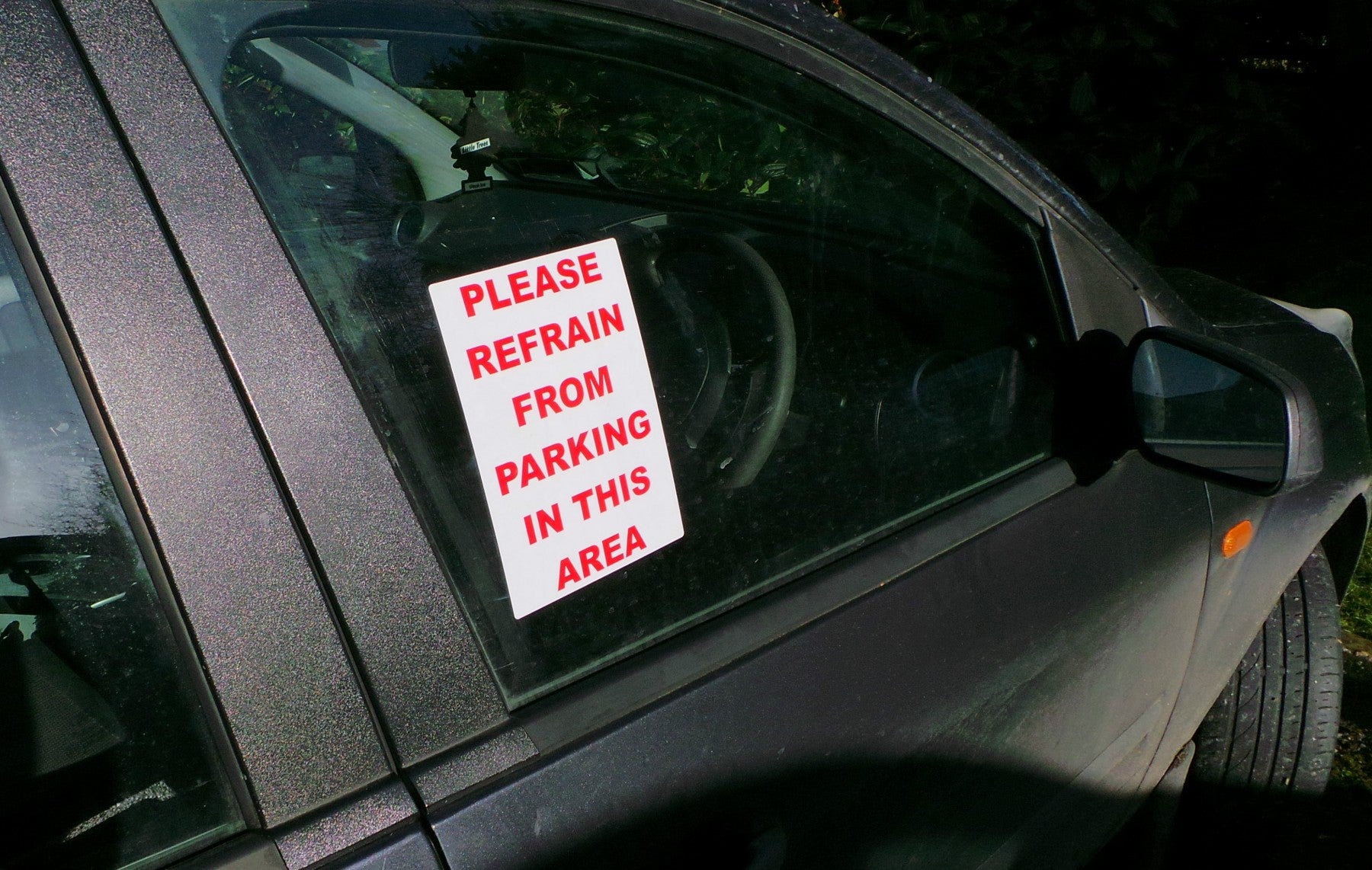 No Parking Stickers - Extreme Adhesive
