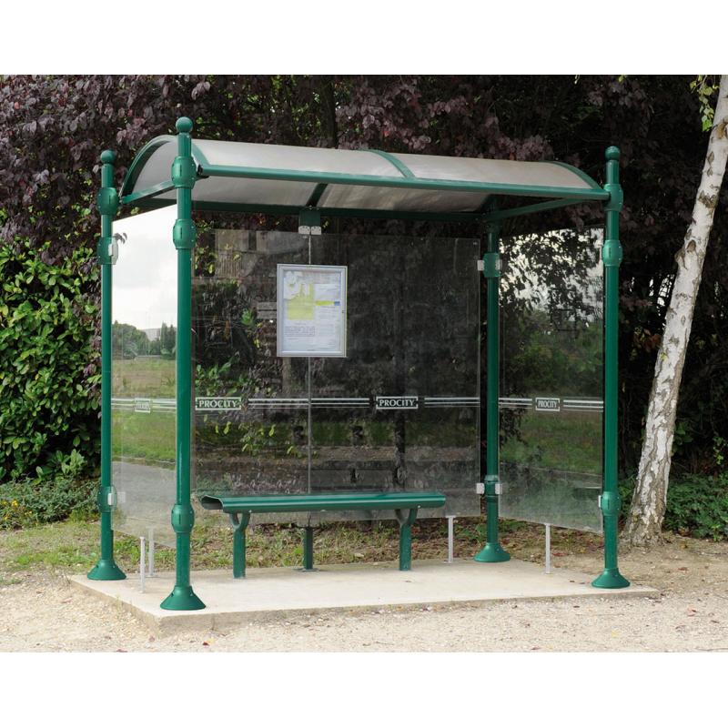 Oslo Street Steel Bench