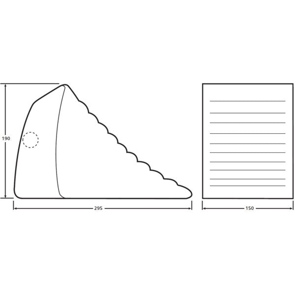 GHP Wheel Chock - Handled