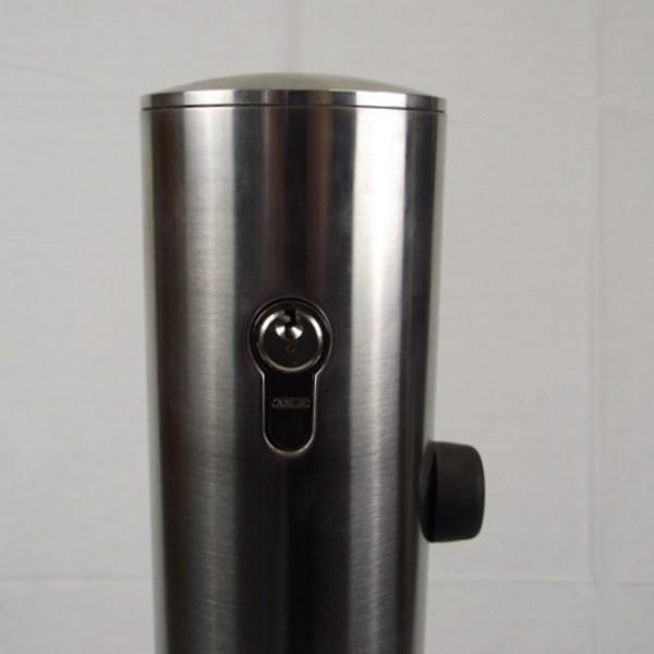 Street Stainless Steel Fold Down Bollard Ø 76mm