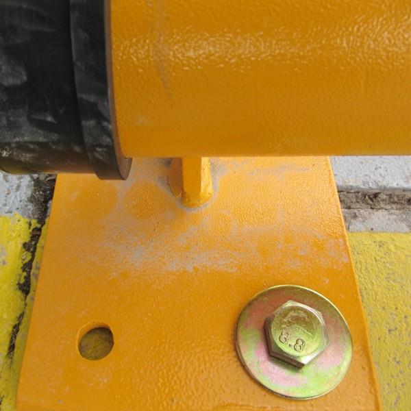 Economy Steel Wheel Stops - 2500mm x 170mm