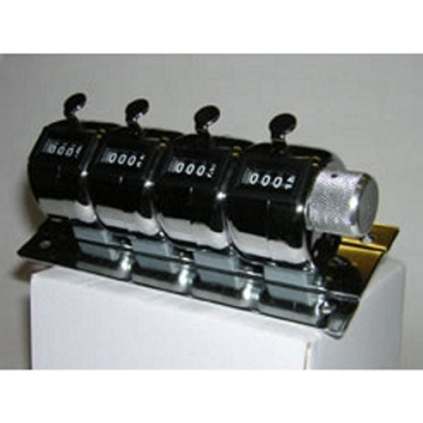 Hand Tally Counter - Base Mounted, 4 Counters