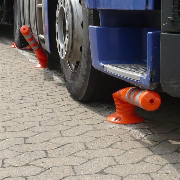 FlexBrite™ Flexible Bollard 1000mm (Orange/White)