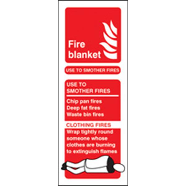 Fire Blanket Identification Sign