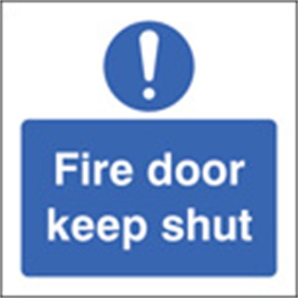 Fire Door Keep Shut Door Sign