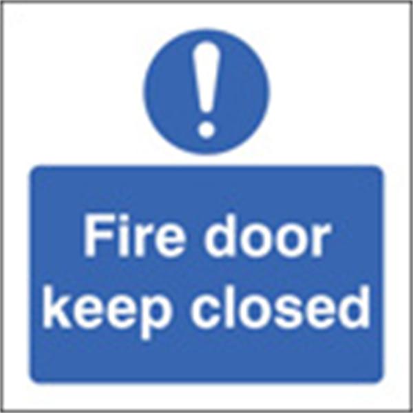 Fire Door Keep Closed Door Sign