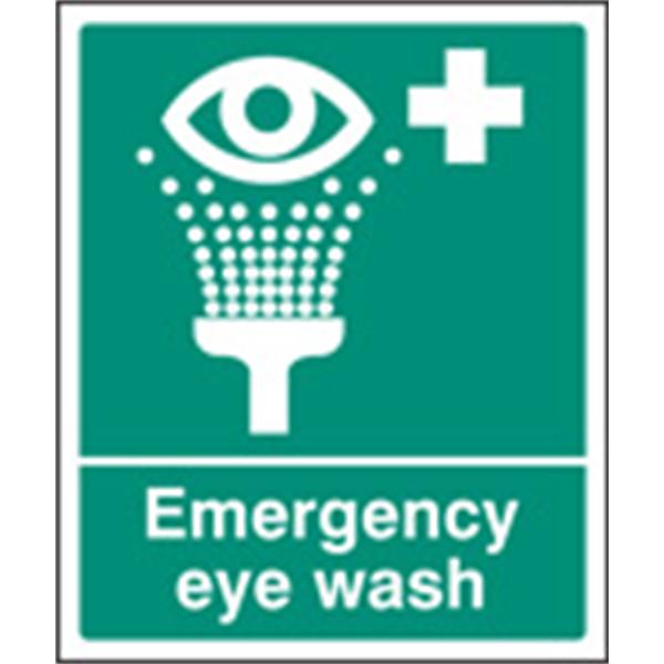Emergency Eye Wash Sign
