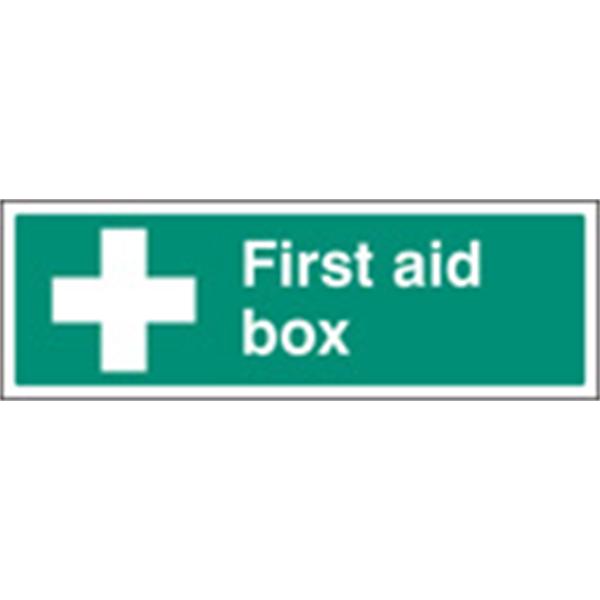 First Aid Box Sign