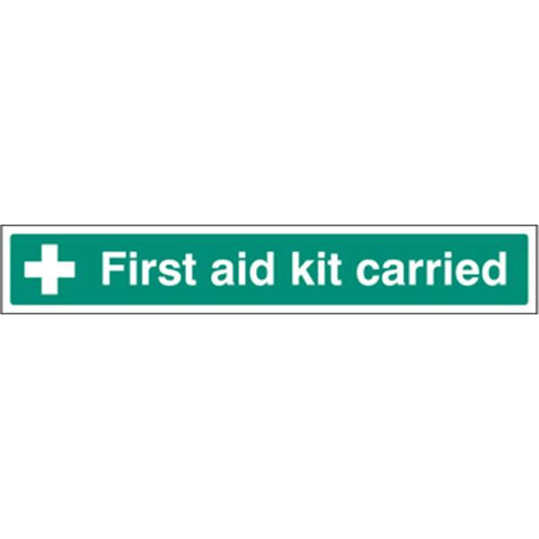 Vehicle Marking First Aid Labels