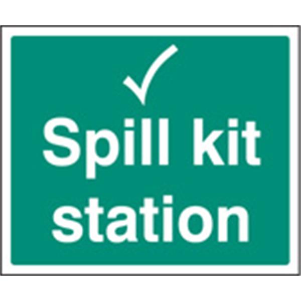 Spill Kit Station Sign