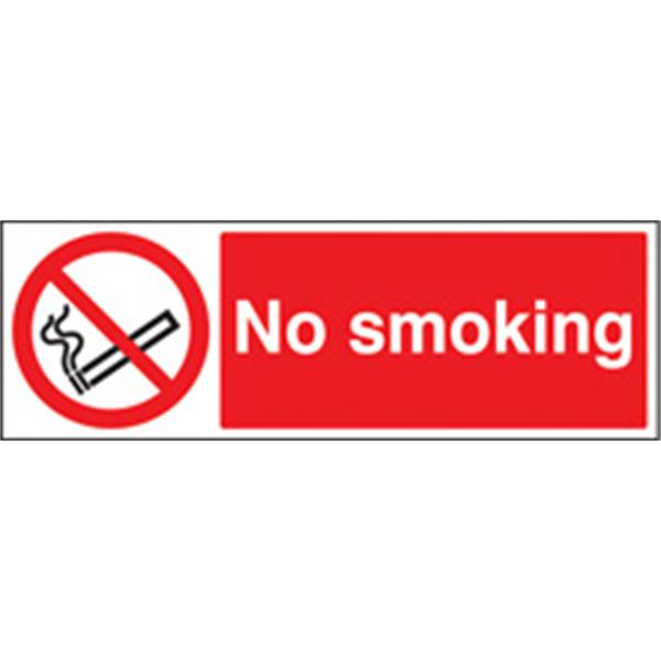 No Smoking Safety Sign
