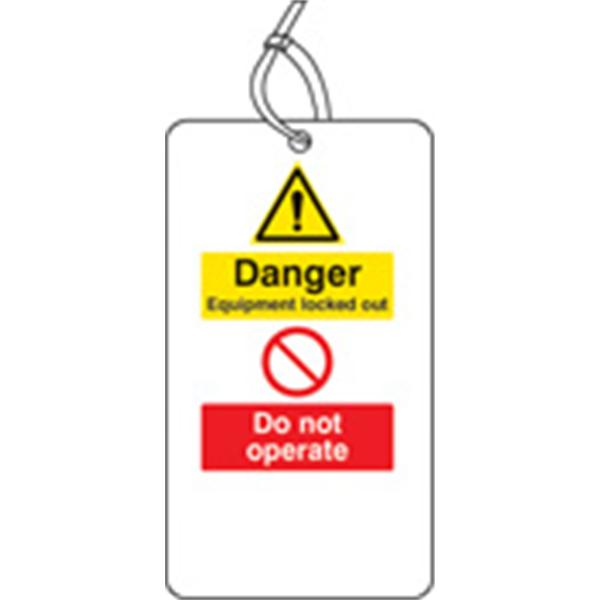 Prohibition Safety Tags