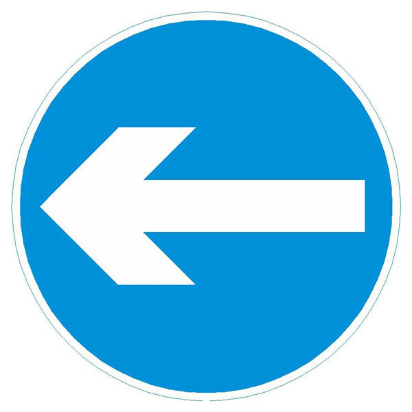 Arrow Safety Sign 600mm