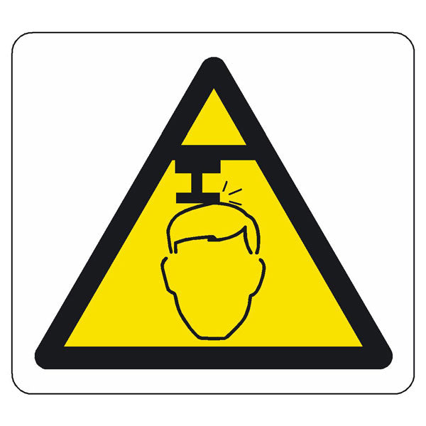 Overhead Hazard Safety Sign