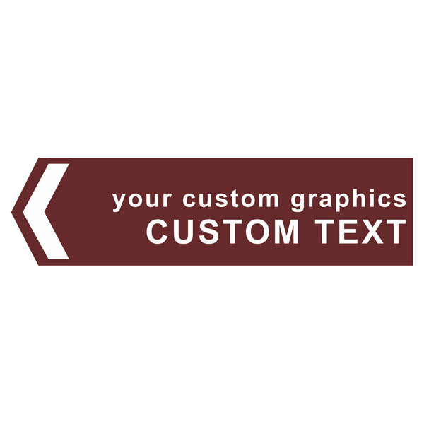 Finger Post Sign 1000 x 300mm double-sided (pole not included)