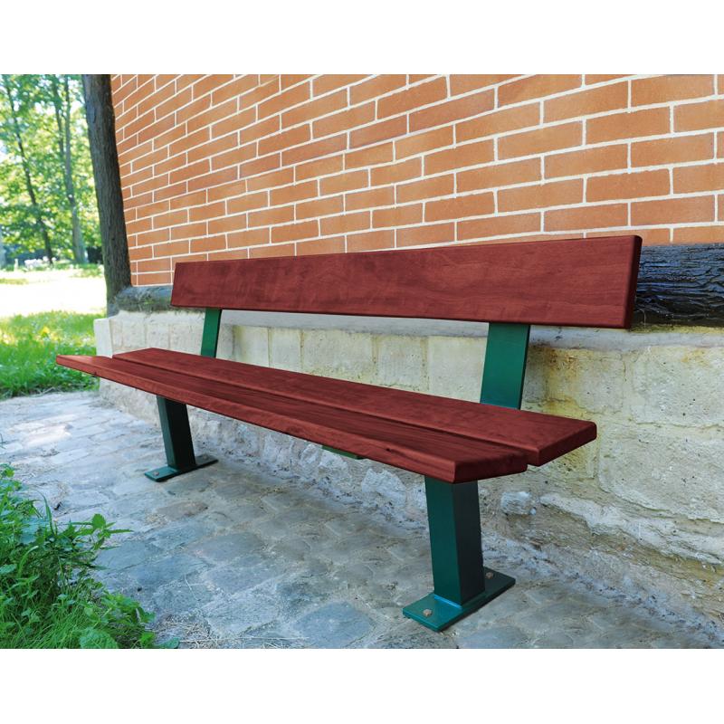 Pagoda Street Wooden Bench