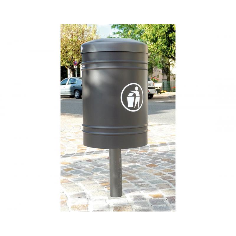 Procity Post Mounted Litter Bin