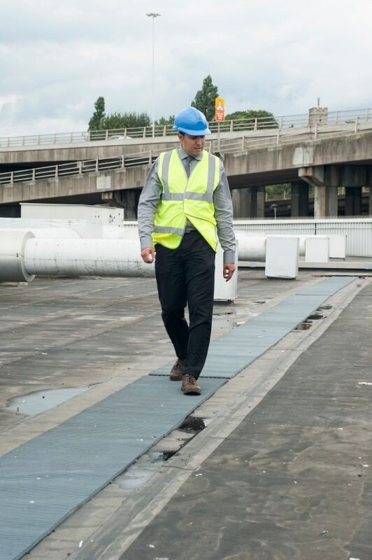 Crossgrip Roof Walkway Anti-Slip Matting