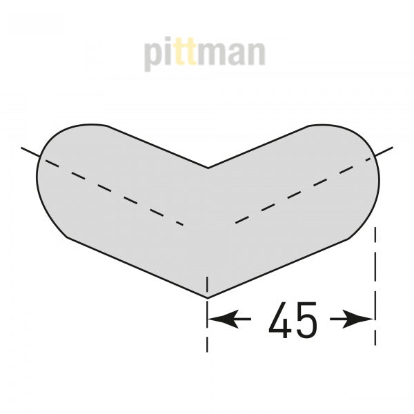 Semi-Circular - External Corner