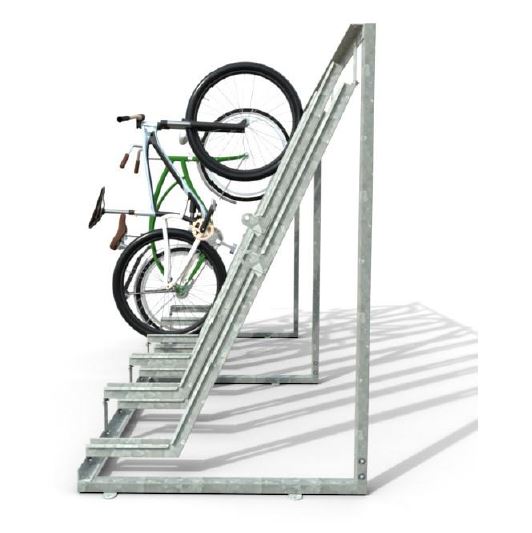 Semi Vertical Bike Rack