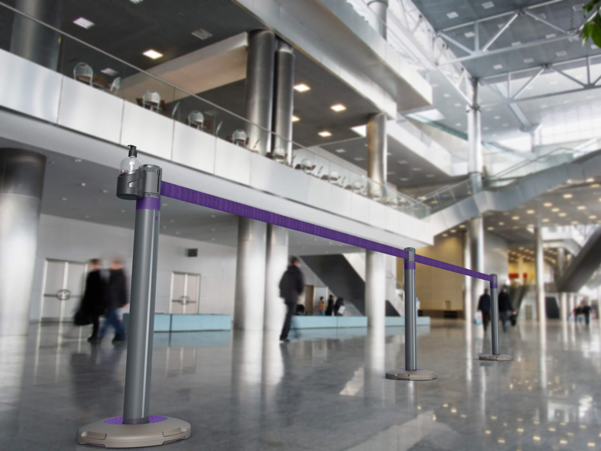 Skipper Q Belt Barrier