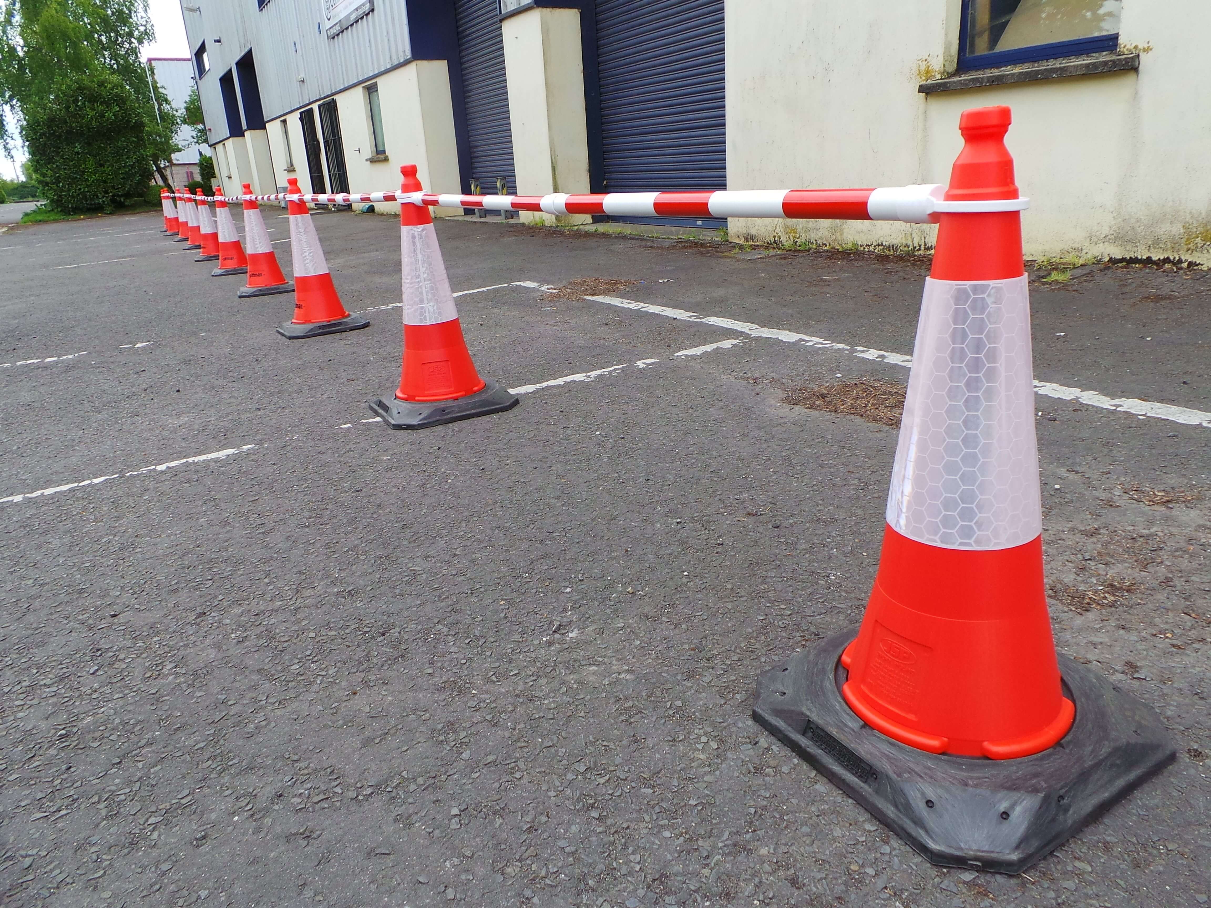 Traffic Cone and Cone Bar Set