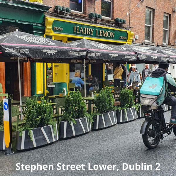 Zebra® | Planter Cycle Lane Separator