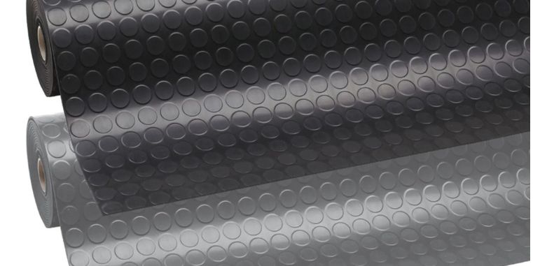 Rolled rubber mat discount