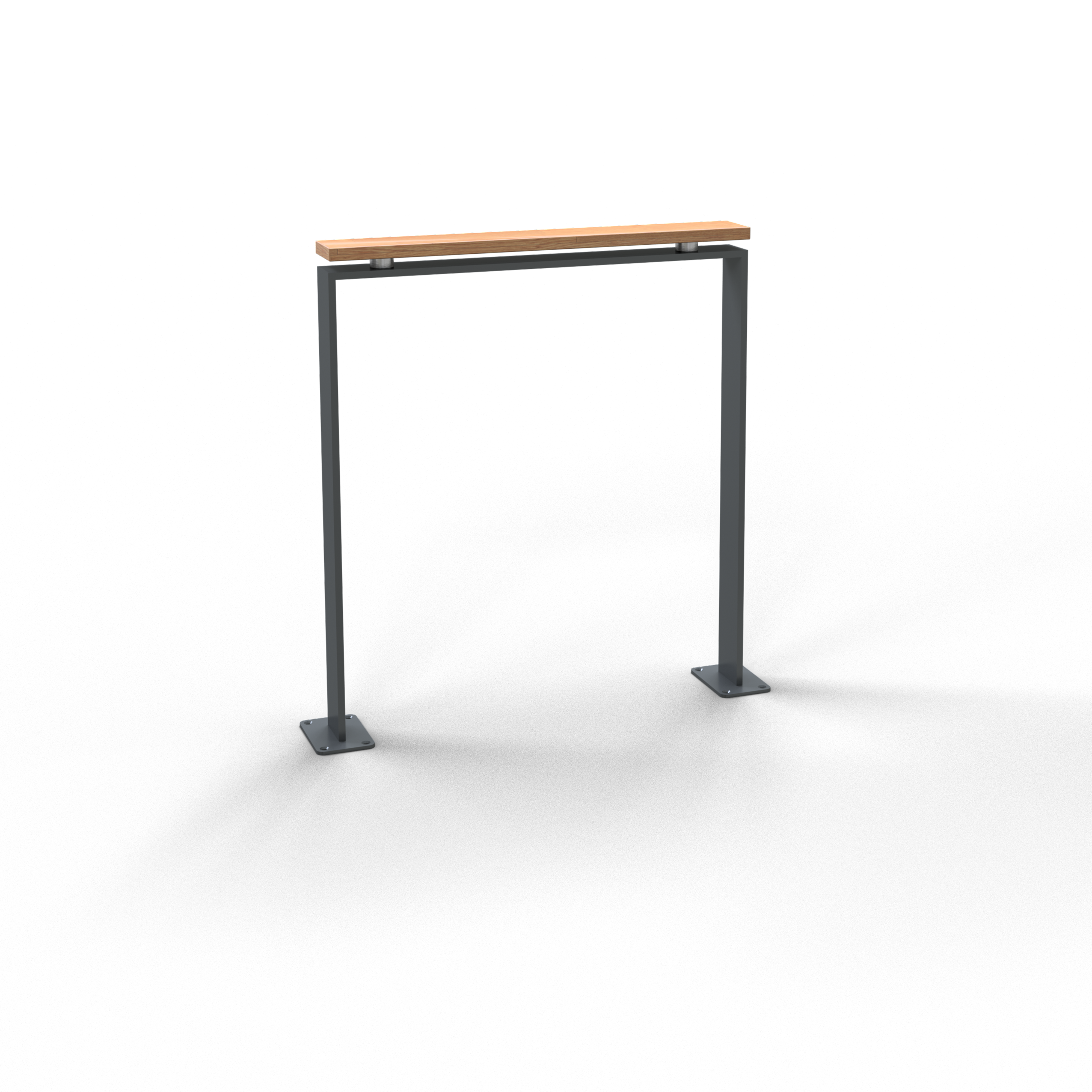 Urban Square Bike Stand Surface Mount