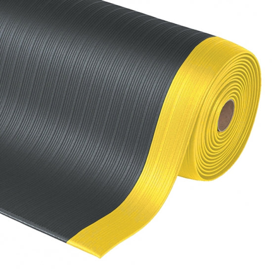 Airug Plus Anti-Fatigue Mat Roll Black/Yellow