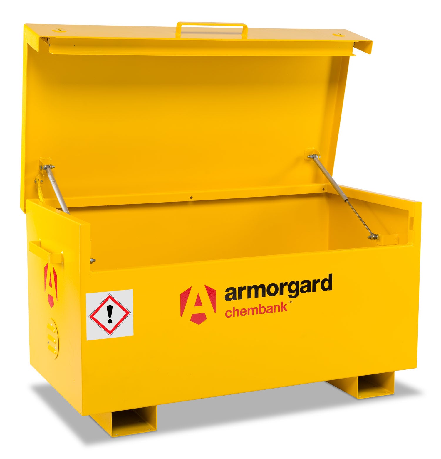 Armorgard ChemBank CB2 Lid Open