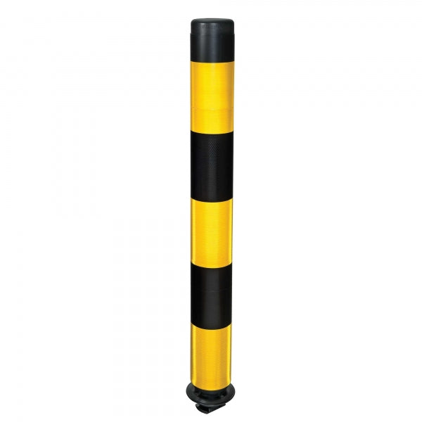 Autobahn Reflective Flexible Post - Black/Yellow