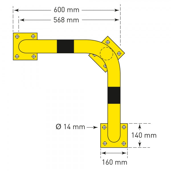 Black Bull Corner Protection Guard