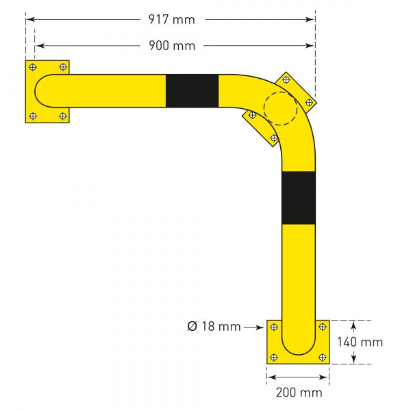 Black Bull Corner Protection Guards XL