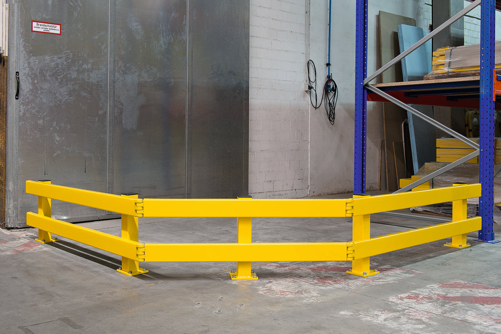 Metal Bull Rails Black Bull Impact Guard Rails - INDOOR | Pittman