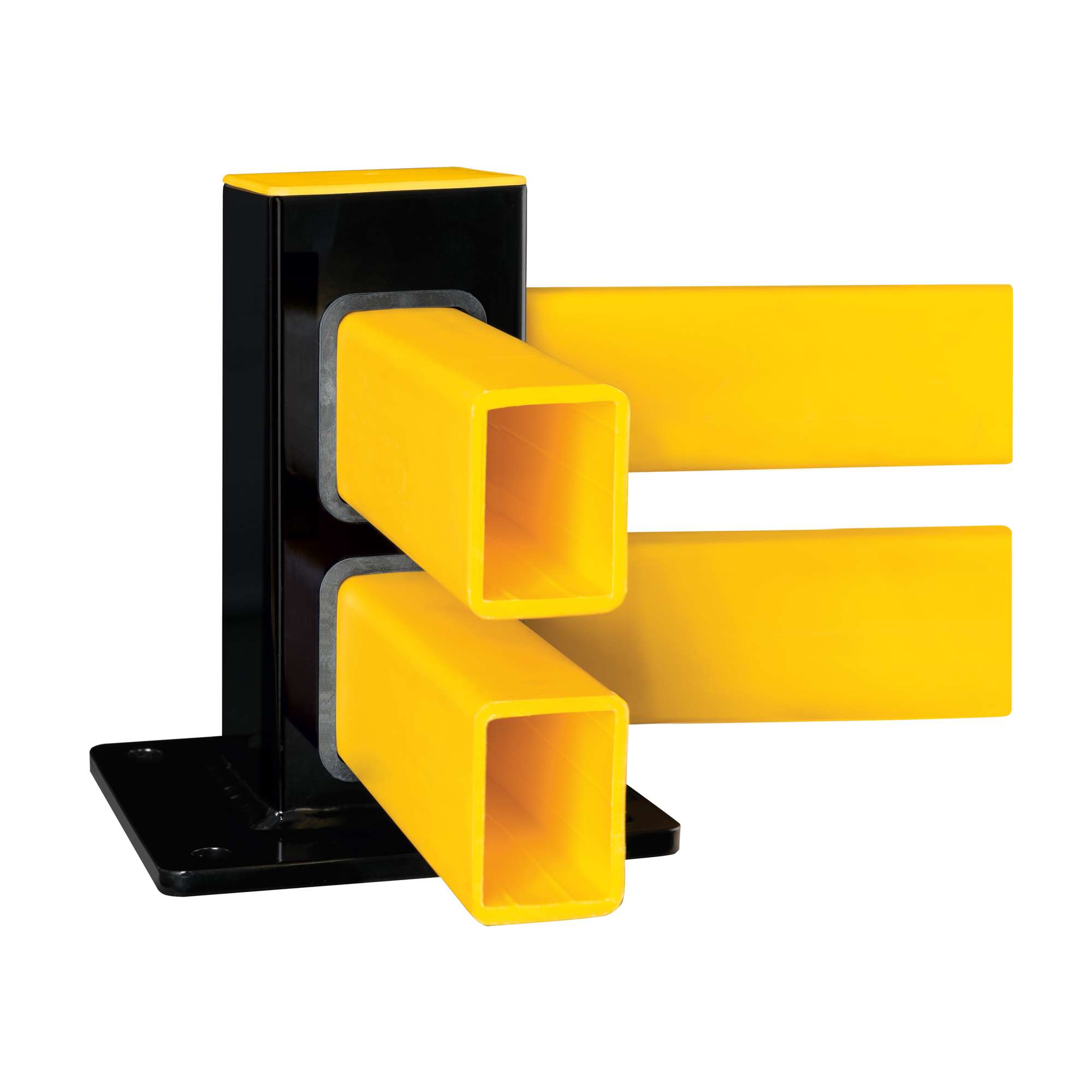 Black Bull Low Profile Hybrid Railing System - Corner Post