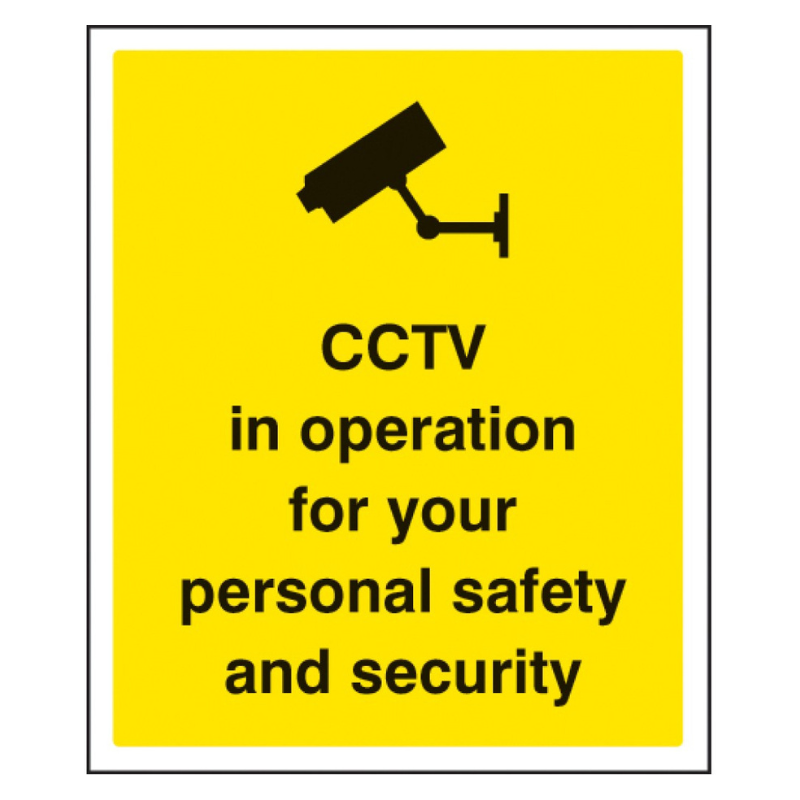 CCTV In Operation For Your Personal Safety And Security